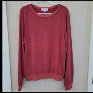 WILDFOX  Red Baggy Beach Jumper Large